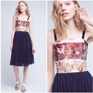 Anthropologie Moulinette Soeurs tulle skirt dress